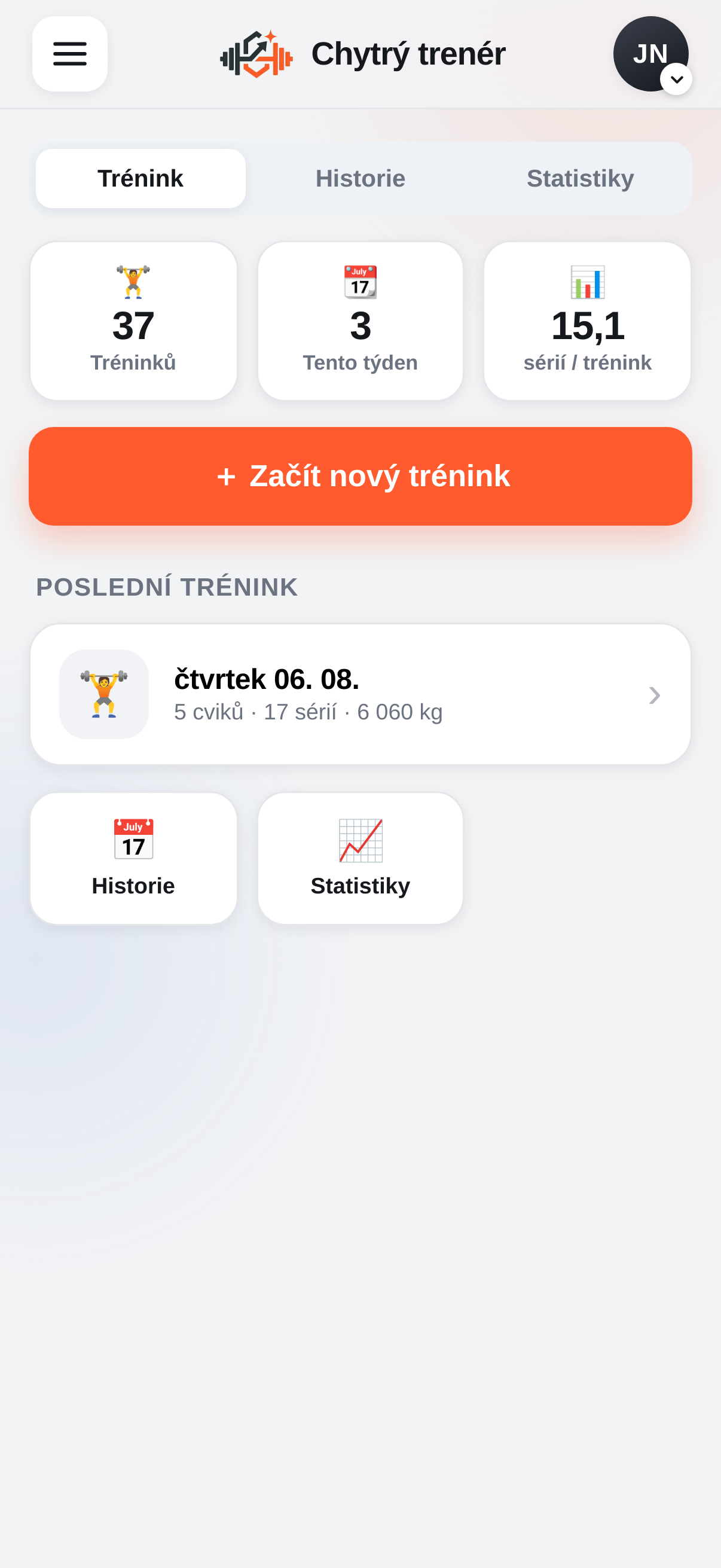 Trénink na mobilu